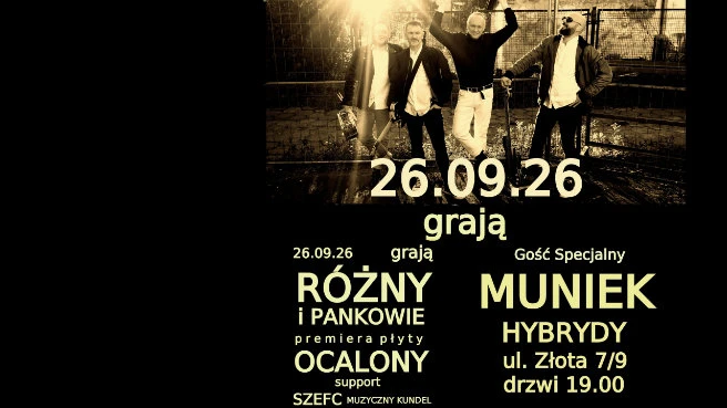 RÓŻNY I PANKOWIE - OCALONY