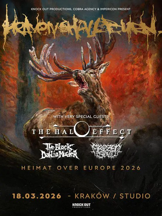 Heaven Shall Burn + The Halo Effect + The Black Dahlia Murder + Frozen Soul