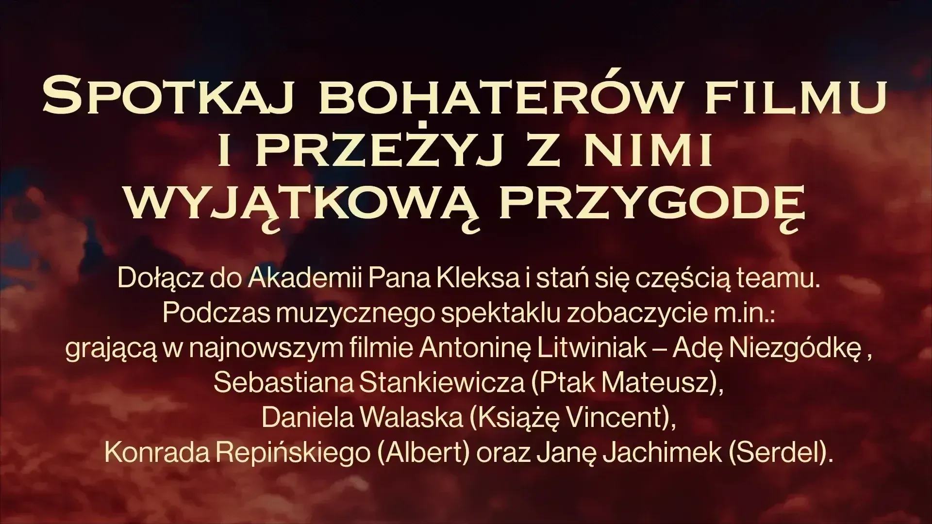Akademia Pana Kleksa na Żywo. Muzyczna Szkoła Wyobraźni - galeria: zdjęcie 3