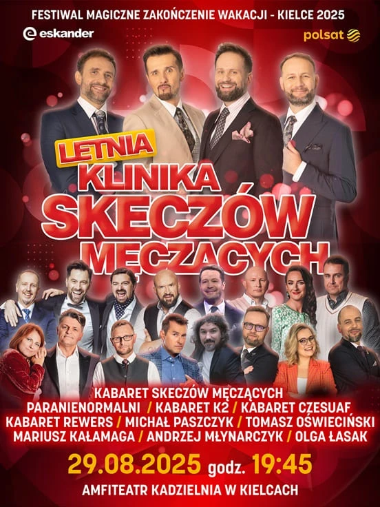 Letnia Klinika Skeczów Męczących 2025 - rejestracja POLSAT