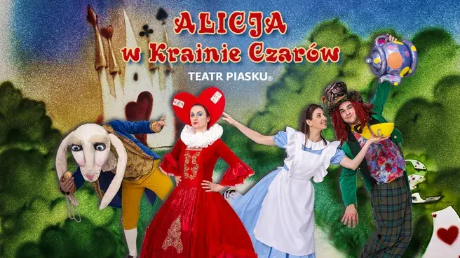 ALICJA W KRAINIE CZARÓW - spektakl rodzinny Teatru Piasku Tetiany Galitsyny