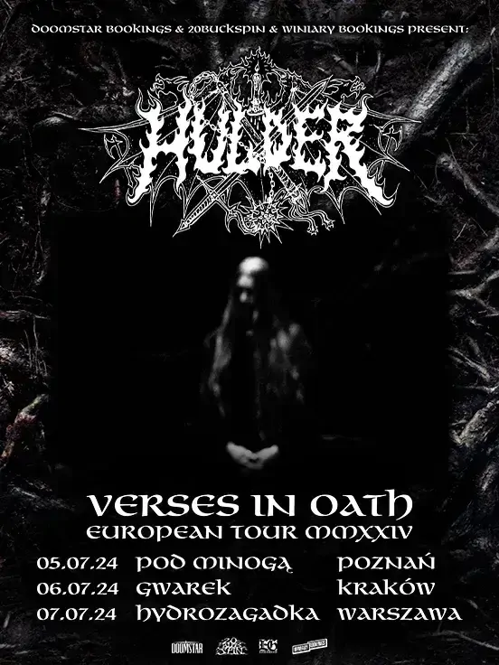 "VERSES IN OATH" ALBUM RELEASE EUROPEAN TOUR 2024