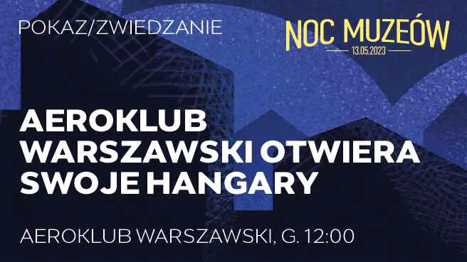Aeroklub Warszawski otwiera swoje hangary