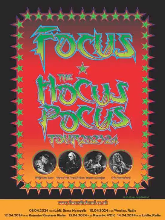"Hocus Pocus Tour 2024", czyli Focus w trasie