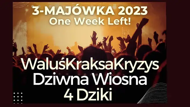 3 - Majówka 2023 - one week left!