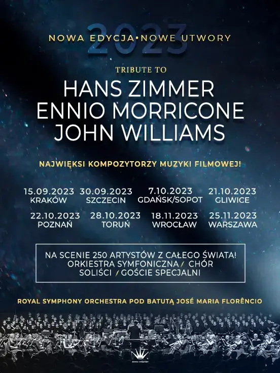 Tribute to Hans Zimmer, Ennio Morricone, John Williams