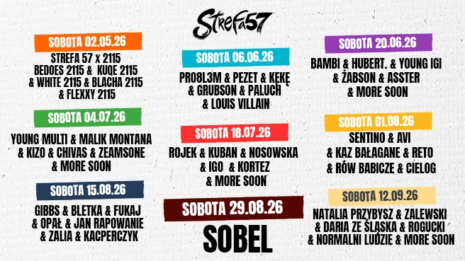 STREFA 57 x 2115 – BEDOES 2115 & KUQE 2115 & WHITE 2115 & BLACHA 2115 & FLEXXY 2115