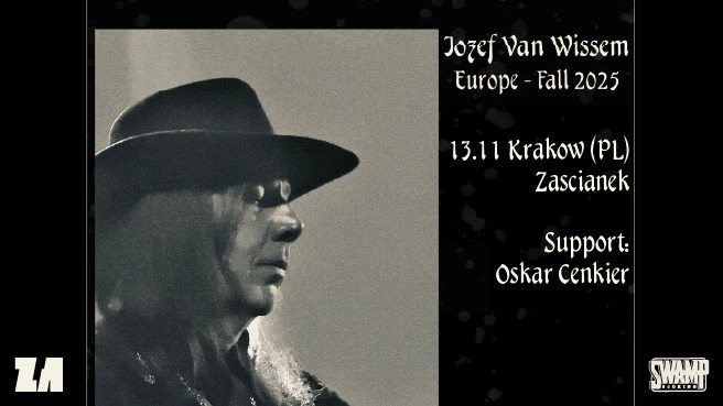 Jozef Van Wissem “Europe Fall 2025" | Support: Oskar Cenkier