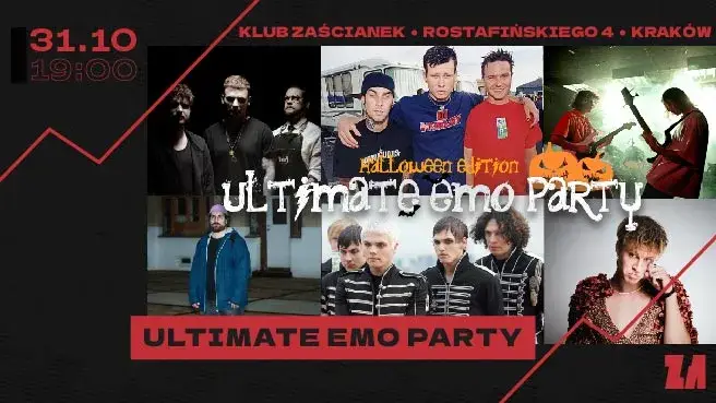 Ultimate Emo Party: Halloween Edition w Krakowie