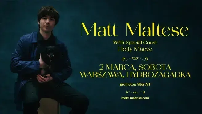 Matt Maltese: Touring Just To Tour 2024