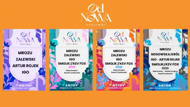 Od Nowa Festiwal - Mrozu, Zalewski, Artur Rojek, Igo