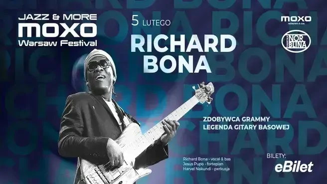 RICHARD BONA - Jazz & More MOXO Warsaw Festival