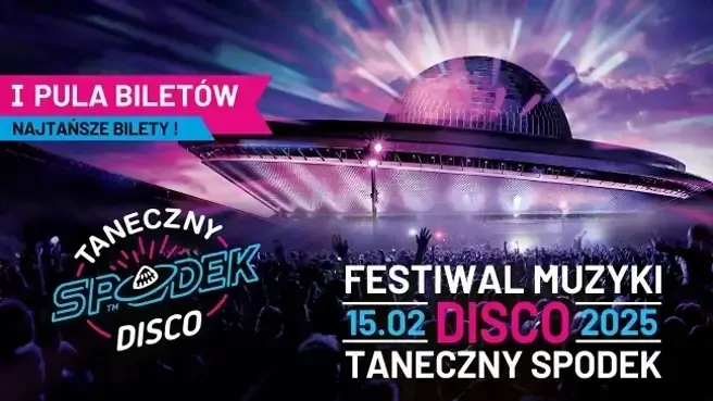Taneczny Spodek 2025 - Festiwal Muzyki Disco