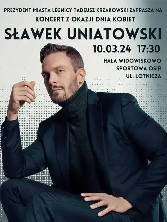 Sławek Uniatowski - koncert z okazji Dnia Kobiet