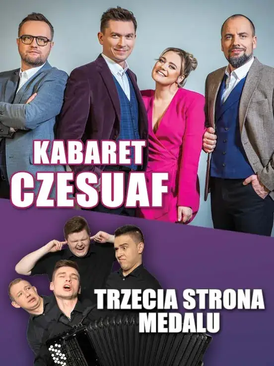 Kabaret Czesuaf i Trzecia Strona Medalu – rejestracje DVD
