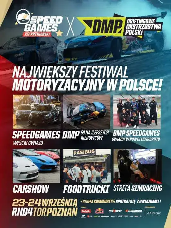 Speed Games x Driftingowe Mistrzostwa Polski - TOR POZNAŃ