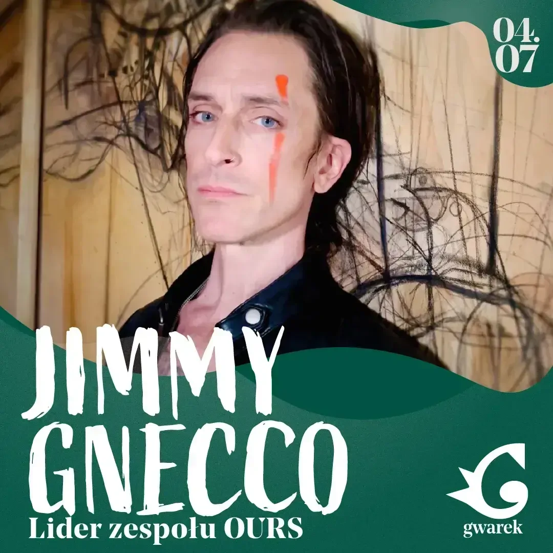 Jimmy Gnecco (lider zespołu OURS) Koncerty Rock bilety na eBilet.pl