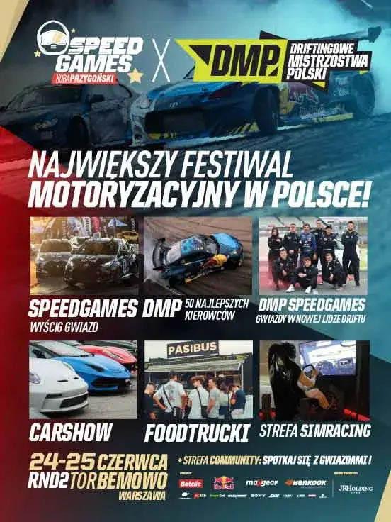 Speed Games x Driftingowe Mistrzostwa Polski - TOR BEMOWO