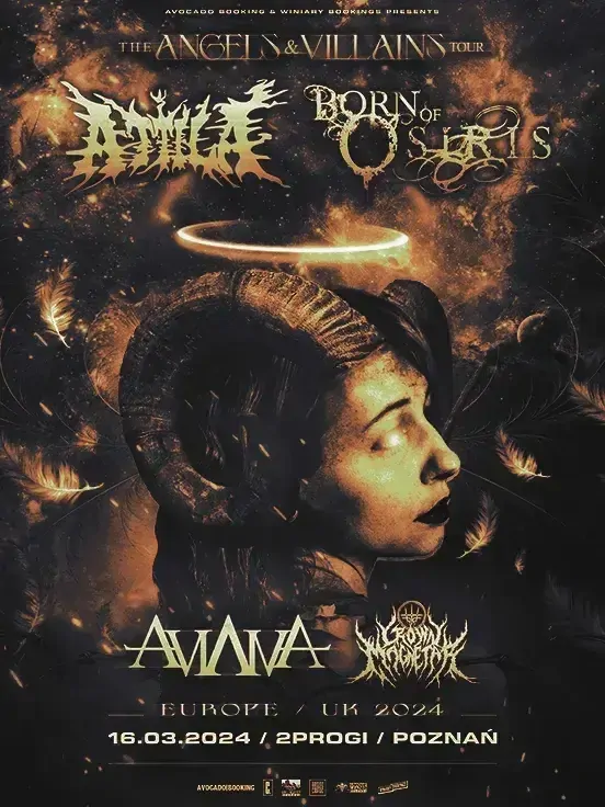 Born of Osiris + Atilla: Angels & Villains Tour