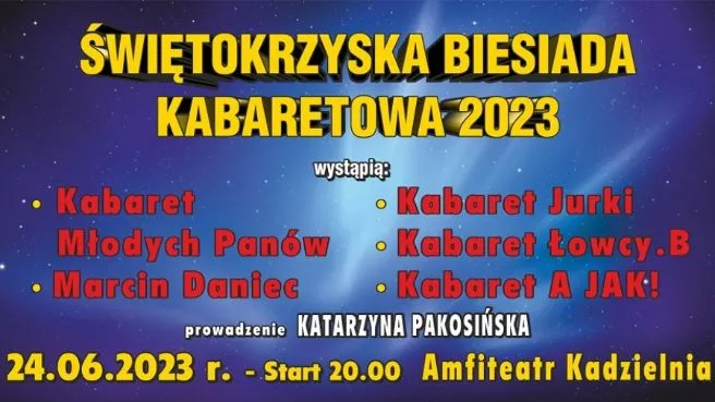 Świętokrzyska Biesiada Kabaretowa 2023