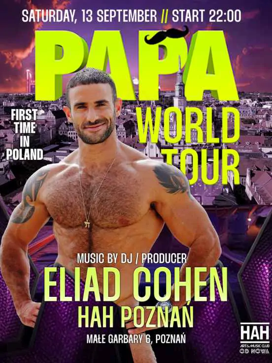 PAPA WORLD TOUR - First Time in Poland - in HAH POZNA
