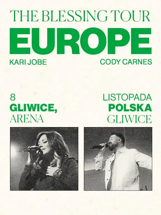 Kari Jobe & Cody Carnes – The Blessing Tour Europe
