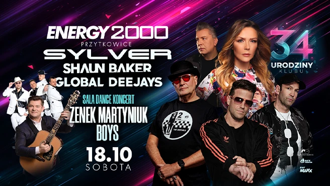 SYLVER/ SHAUN BAKER/ GLOBAL/ DEEJAYS/ ZENON MARTYNIUK/ BOYS ☆ 34 URODZINY KLUBU