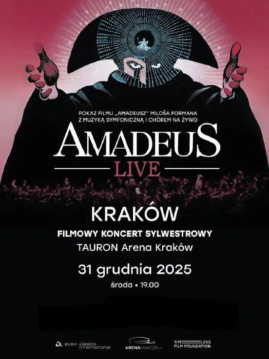 Amadeus Live: Sylwester z Mozartem w Krakowie