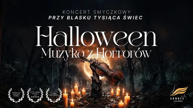 Koncert przy świecach: Halloween - Muzyka z Horrorów