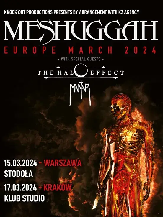Meshuggah + The Halo Effect + Mantar
