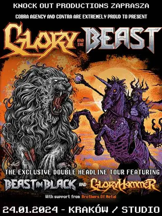 Beast In Black + Gloryhammer + Brothers Of Metal