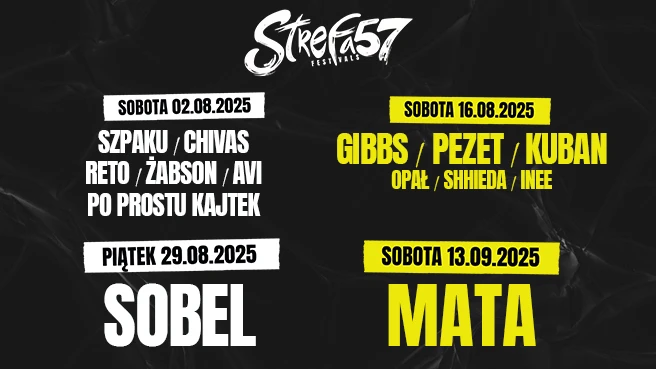 CHILL FESTIVAL | Strefa 57 | Szpaku, Chivas, Żabson, Avi, Reto