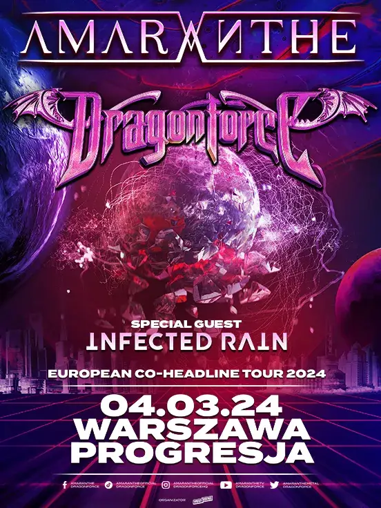 Amaranthe & Dragonforce - European Co-Headline Tour 2024