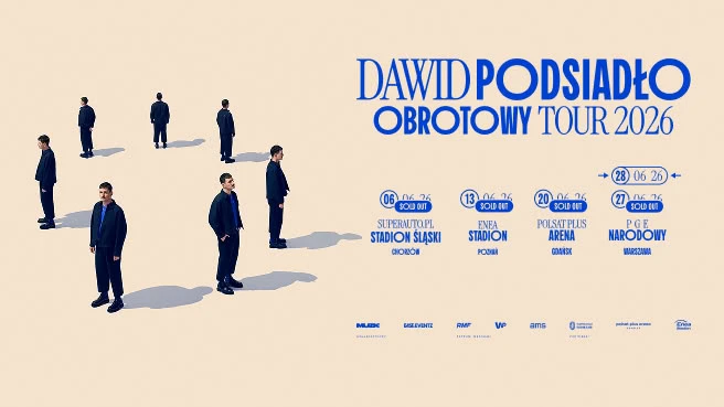 Dawid Podsiadło OBROTOWY TOUR 2026