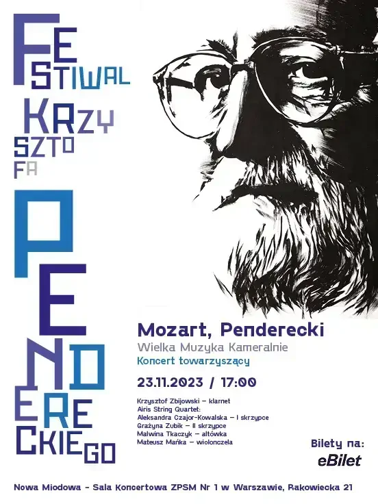 Mozart / Penderecki. Wielka muzyka kameralnie