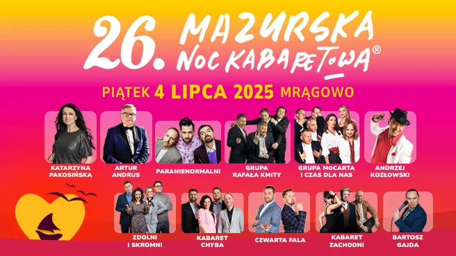 26. Mazurska Noc Kabaretowa