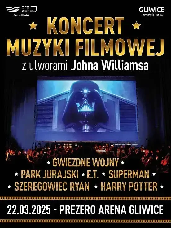 Koncert Muzyki Filmowej z utworami Johna Williamsa