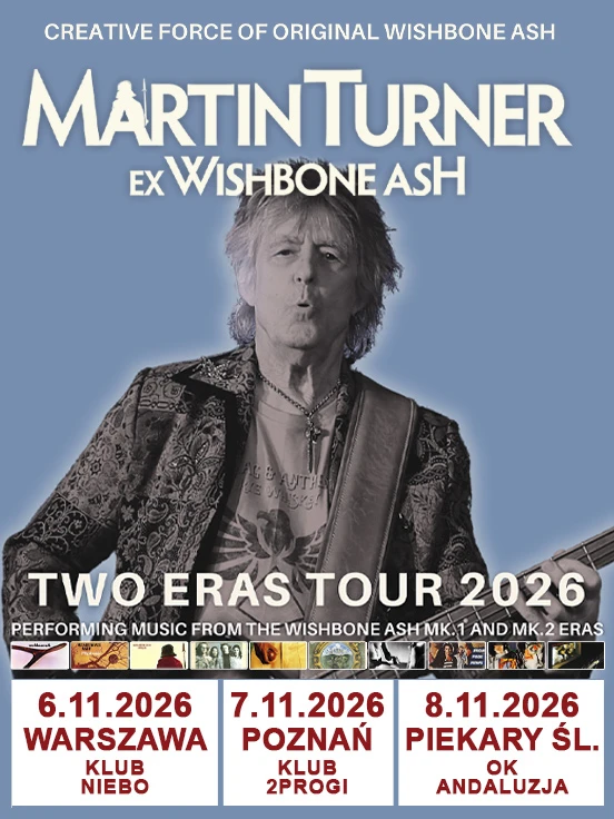 Martin Turner ex-Wishbone Ash - Two Eras Tour