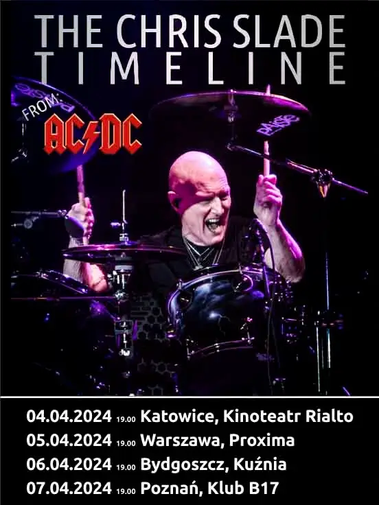 The Chris Slade Timeline  (from AC/DC)