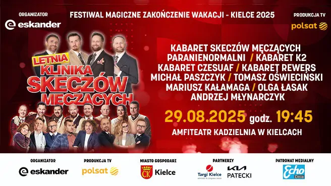 Letnia Klinika Skeczów Męczących 2025 - rejestracja POLSAT