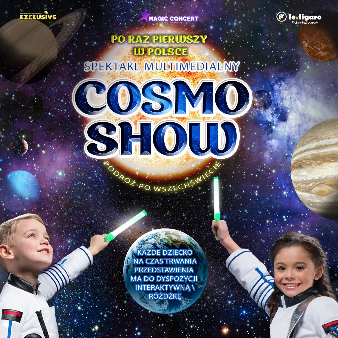 Cosmo Show | Widowiska dla dzieci | bilety na eBilet.pl