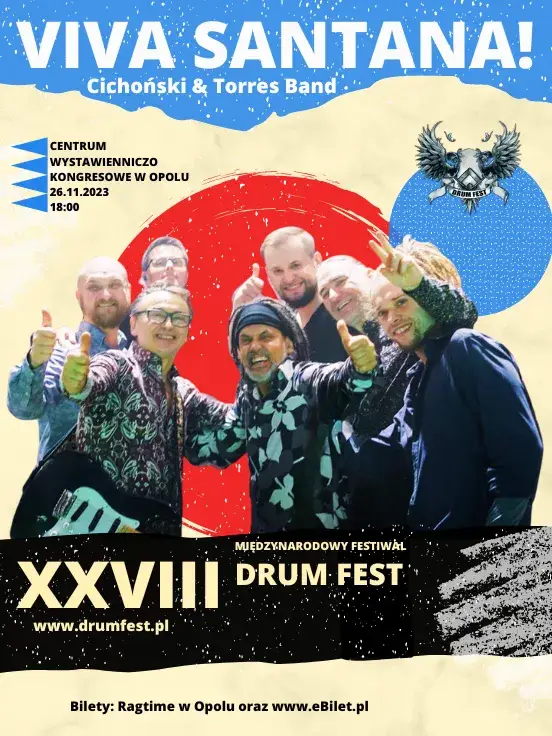 VivaSantana! - 28. Międzynarodowy Festiwal Drum Fest