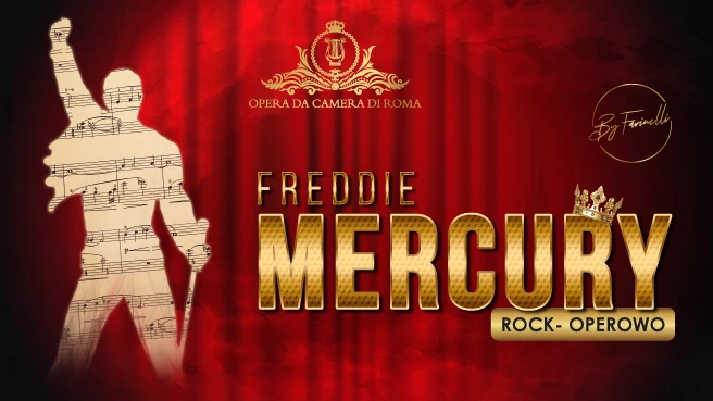 Freddie Mercury Rock -Operowo przy świecach
