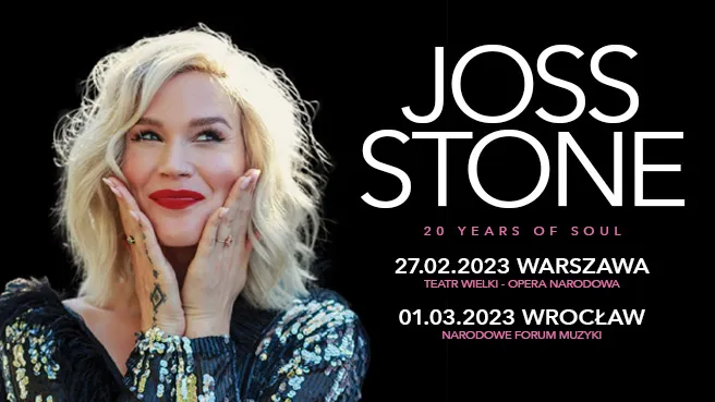 Joss Stone 20 Years of Soul Tour