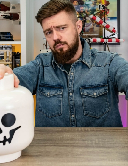 Z miłości do LEGO. Brodaty Geek o swojej życiowej pasji